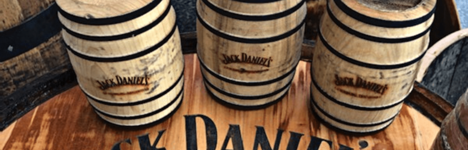 Jack Daniel's whiskey barrel