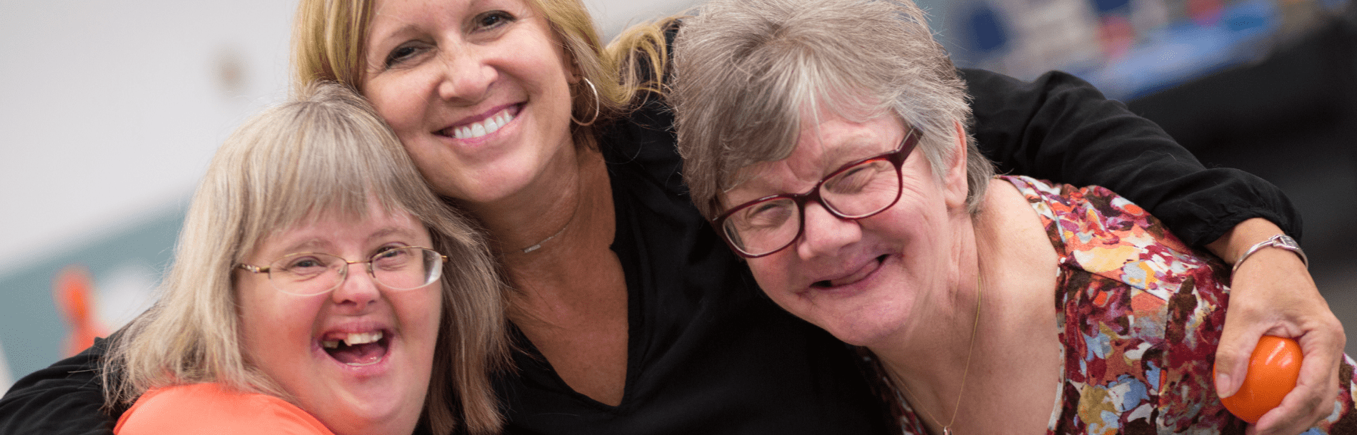 Three Women Smiling