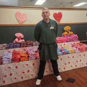 Robert Verance poses at Graul's.