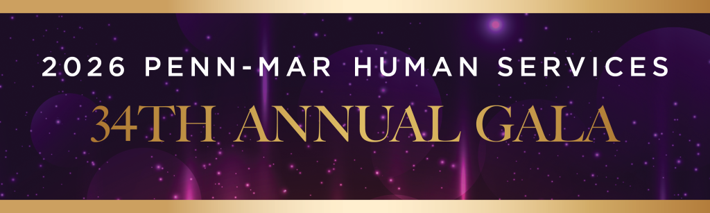 Graphic reading 2026 Penn-Mar Human Services 34th Annual Gala